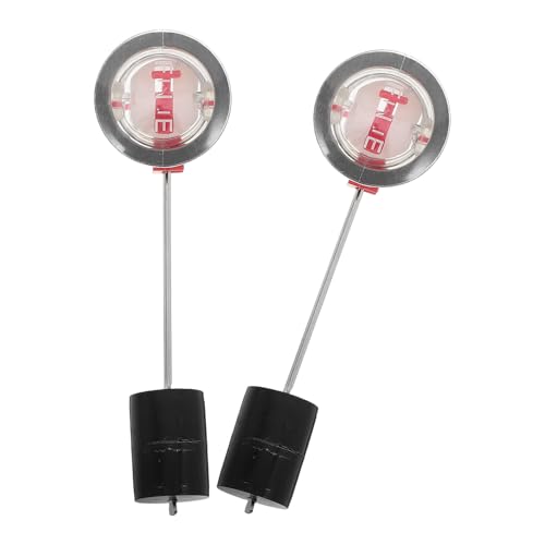 Healeved Indicador de Nivel de Combustible para Generador 1Kw-2Kw Varilla Metálica Larga 2 Unidades Medidor Preciso Compatible Motores Et950 650 145 154 168F 170 Sensor de Nivel para