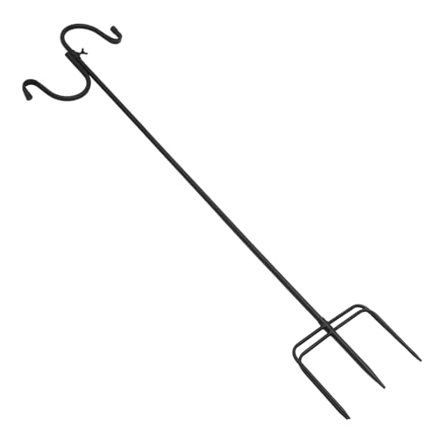 Hiakdoft Schäferhaken für Außenbereich Schwarz