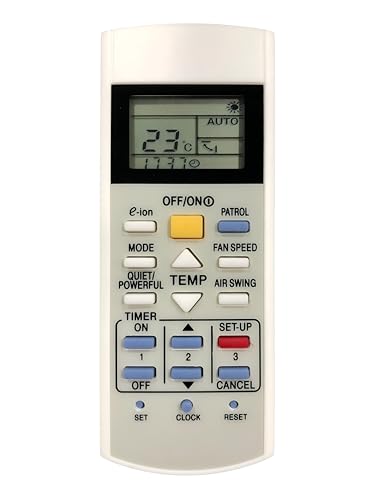 Image of Upix AC Remote No. 29A (No Backlight), Compatible /Replacement for Panasonic AC Remote Control (Exactly Same Remote Will Only Work)