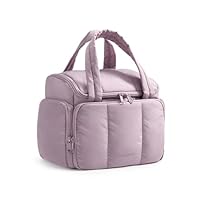 BAGSMART Reise-Kulturbeutel, große, Multi Taschen Waschbeutel,Weit Offene Reisetasche für Toilettenartikel, Make-up-Kosmetik-Reisetasche mit Griff