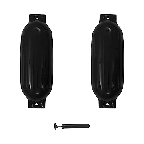Vetnasa Defensas de Barco 2 Unidades PVC Negro 69x21,5 cm Vehículos y recambios, Piezas y Accesorios para vehículos, Accesorios y Piezas para embarcaciones, Atracada y Anclaje Negro 4,95 KG