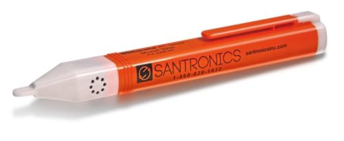 Santronics 3000 Ultimate AC Sensor - Compact Non-Contact Voltage Detector, 50-1000VAC, CAT IV Certified, Made in USA, Electrician Tools, Volt Meter, Outlet & Circuit Tester, Pen Sized Design