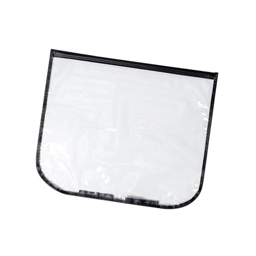 lekiliky EV Charger Port Cover, PVC Waterproof & Snowproof Vehicle Charging Port Protective Cover, Outdoor Car Power Connector Shield with Dust Wind Protection, Paint-Safe for Year-Round Use (Black)