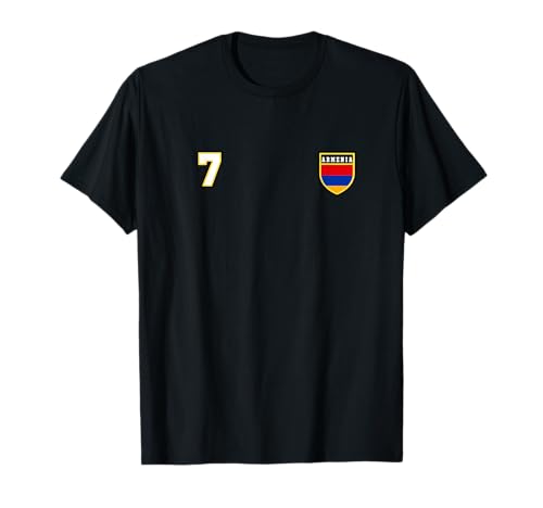 Armenia - Bandera de fútbol número 7 Camiseta