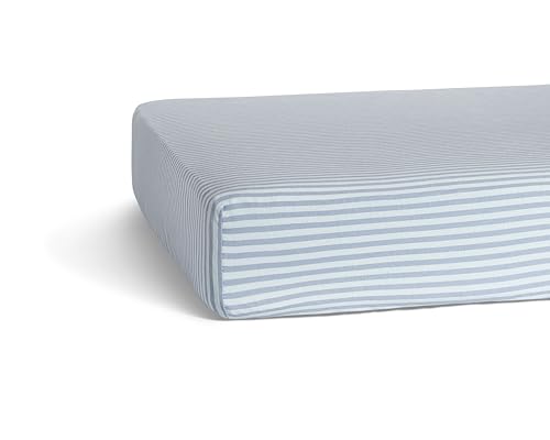Image of Parker Baby Soft & Durable Fitted Baby Crib Sheets | Snug Fit for Standard Crib Mattresses | Machine Washable, Fade-Resistant & Modern Nursery Designs