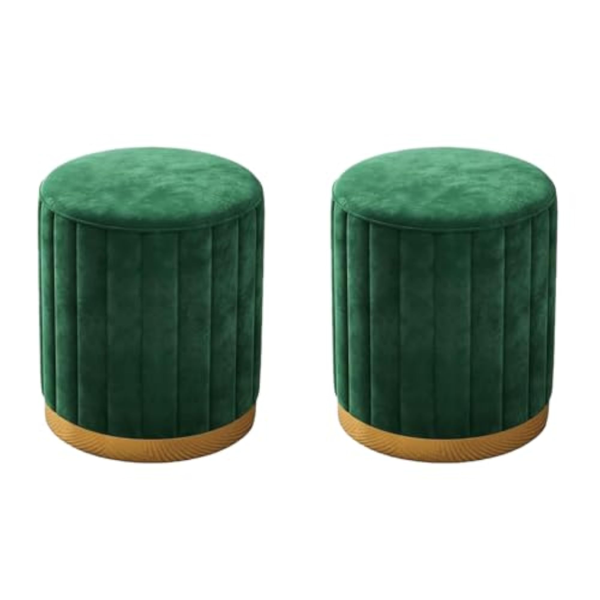 Cushion Drum Ottoman Pouf, Siali Design