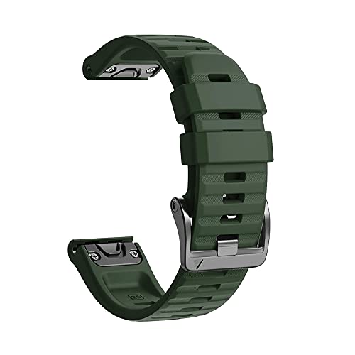 Correa de reloj de cuero de 26mm para Garmin Fenix 7X 6X 5X pulsera inteligente cuero