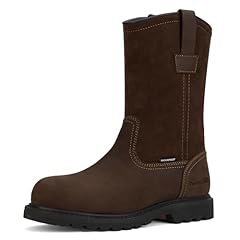 Waterproof Steel Toe Dark Brown
