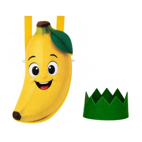 Image of Raj Costume Kids Fruit & Vegetable Fancy Dress Costume | Soft Felt Fruit and Vegetable Cutout Costume for Boys & Girls | School Annual Function
