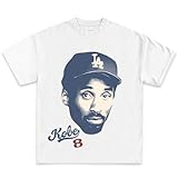 The World's Greatest Collection of Kobe Graphic Tees | Premium Quality Heavyweight Shirt for Men and Women (US, Alpha, 3X-Large, Regular, Regular, Kobe 8/White)