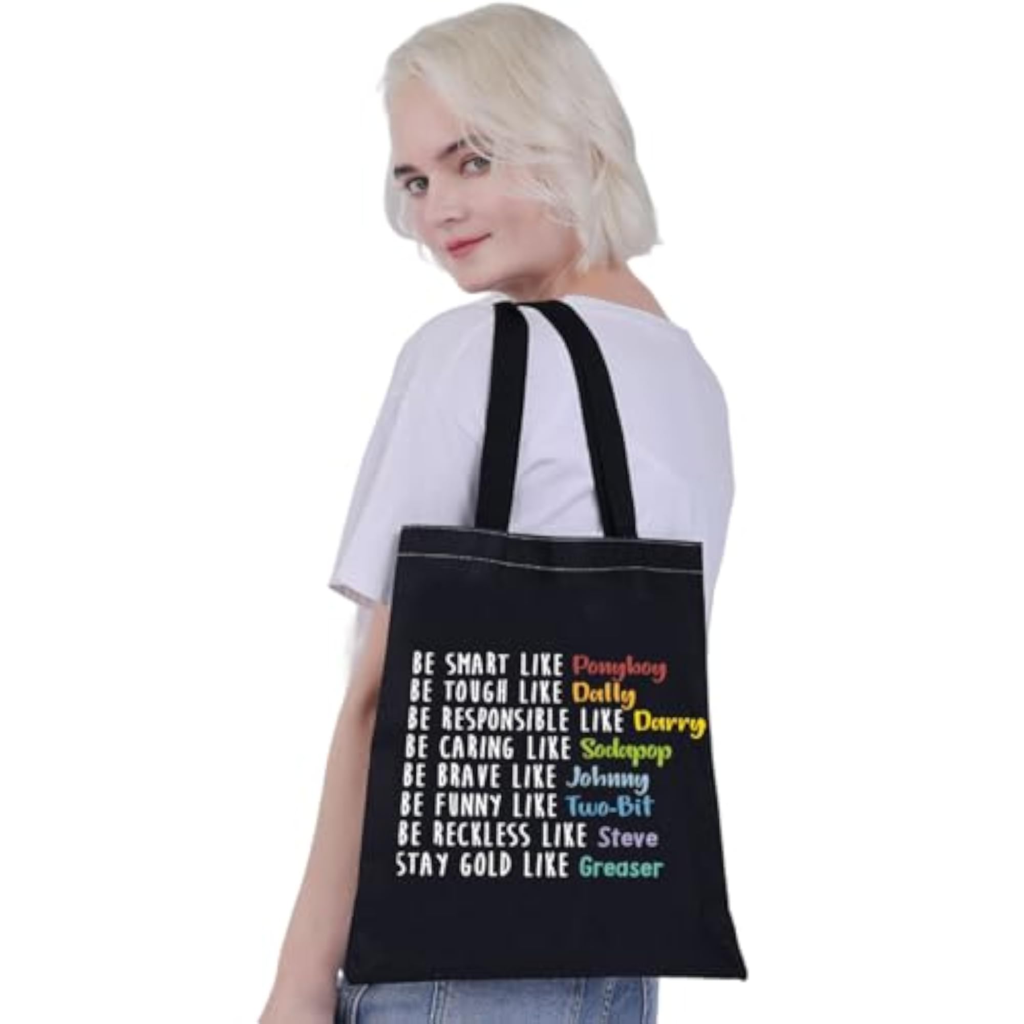 Stay Gold Ponyboy Funny TV Show Inspired Makeup Bag