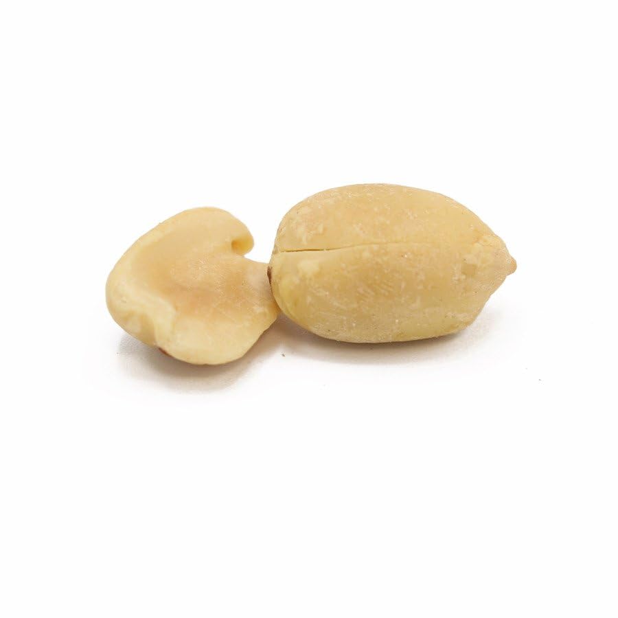 Miniatura 4 de Cacahuetes tostados, sin sal, sin cáscara, J Runner, caja a granel de 10 libras, cacahuetes blanqueados ideales para aperitivos, mezcla de frutos