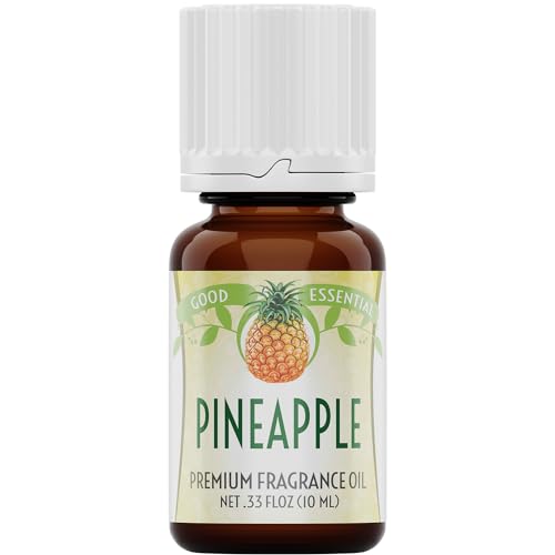 Image of Good Essential - Professional Pineapple Fragrance Oil 10ml for Diffuser, Candles, Soaps, Lotions, Perfume 0.33 fl oz
