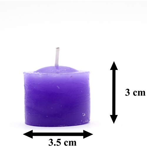 Image of Ein Sof Scented Candles for Bedroom /Home, Votive Candles Set of 12 Fragranced Candles for Bedroom /Home Decor - Ocean Breeze
