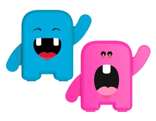 Kit 2 Album Dental Porta Dente De Leite Infantil Azul Rosa Menino Menina Angie