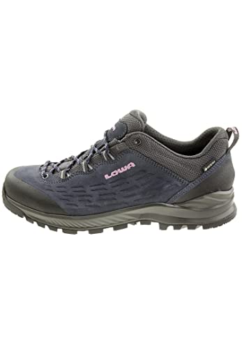 LOWA W Explorer Ii GTX Lo Blau - Gore-Tex Leichter wasserdichter Damen Gore-Tex Trekkingschuh, Größe EU 41 - Far