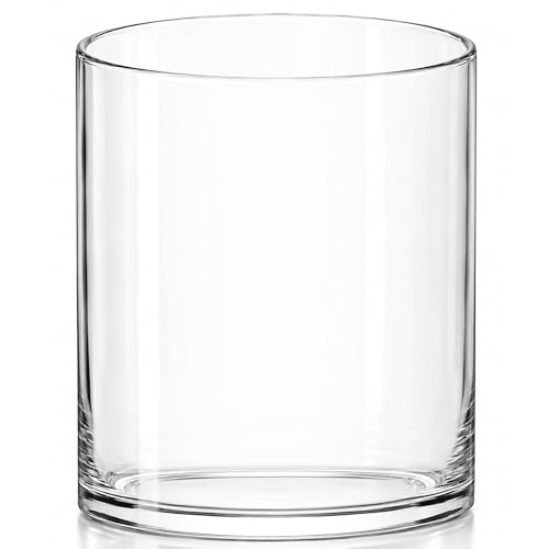 Royal Imports Flower Glass Vase Decorative Centerpiece for H...