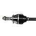 GSP NCV36569 CV Axle Shaft Assembly - Right Front (Passenger Side)