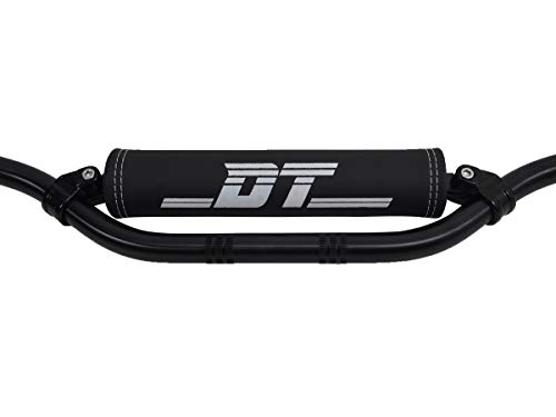 Patin de Barre transversale pour Yamaha DT (Logo Blanc)