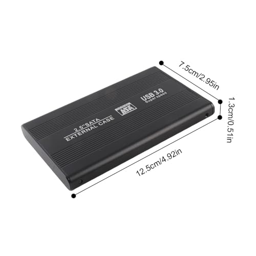 Caja externa para disco duro SATA 2.5 pulgadas USB 3.0 miniatura 4