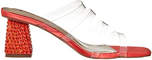 Betsey Johnson Blue Women's SB-Capri Heeled Sandal, Orange, 6.5 | Image 5