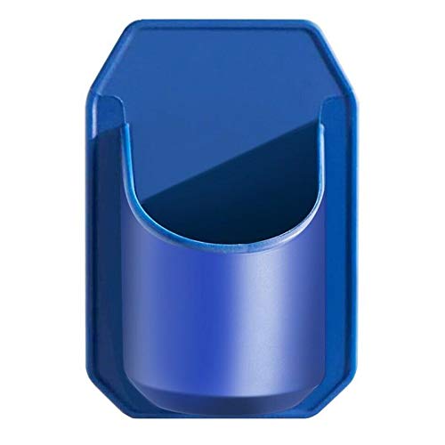 Shower Beer Holder for Cans Bottles, Stick on Glass or Mirror, Good Present for Drink Lovers (Blue)