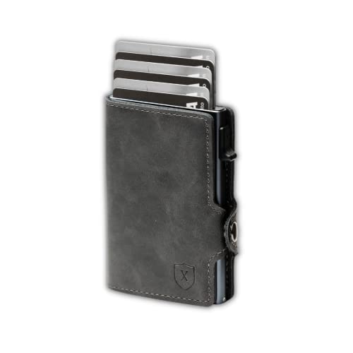 Xclusive Leather Slim Wallet for Men | Trifold RFID Wallet | Luxurious Card Holder & Minimalist Wallet with Money Clip | Blend of Luxury & Utility in Men’s Wallets