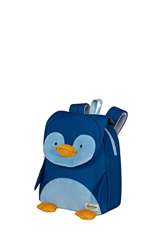 Samsonite Happy Sammies Eco - Kinderrucksack S, 29.5 cm, 7 L, Blau (Penguin Peter)