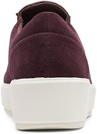 Clarks Women's Layton Rae Oxford, Burgundy Suede, 7.5 | Image 5