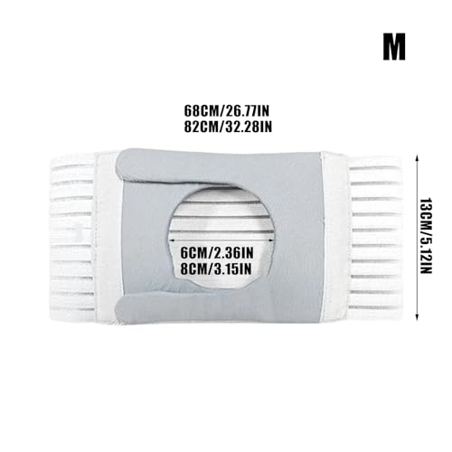 Cinturón abdominal para hombre contra la fatiga: correa ajustable de soporte protector 6