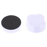 Cabilock Magnetische Kompaktreinigungsbürste für Aquariumglas, Weiß, Stark