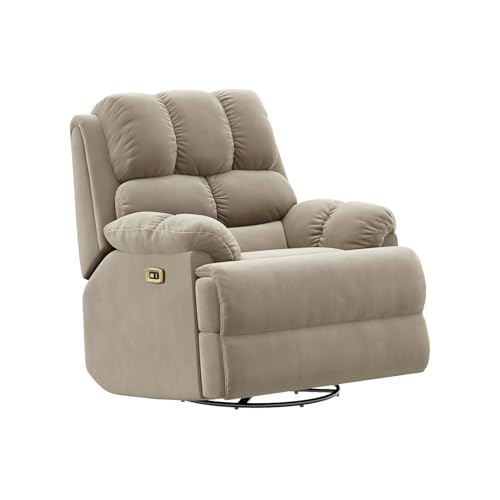 Image of Wakefit Recliner | 3 Year Warranty | Recliner Sofa 1 Seater, XpertGRID Technology, Designed for Supreme Comfort & Relaxation, Easy DIY Assembly, 145 kg Weight Capacity, Electic Virelia (Tuscan Tan)