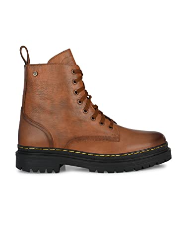 Image of Delize Men's Brown Grey Derby Boots
