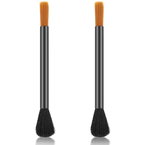 2Pcs Dual-Head Coffee Grinder Brush