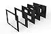 Hard Matte Set for UMB Matte Box(5 Packs) and ARRI Lightweight Matte Boxes