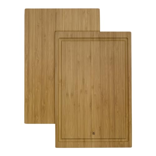 WMF Schneidebrett Bambus natur, 38 x 25 x 1,9 cm, Hackbrett, Bambus Brett, Holzbrett rechteckig, Schneidebrett Holz… – Ansicht 5