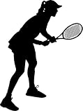 wandtattoo tennis QUALITÄT- Made in Germany! Hochwertiges Wandtattoo für dein Zuhause, komplette Fertigung in Deutschland