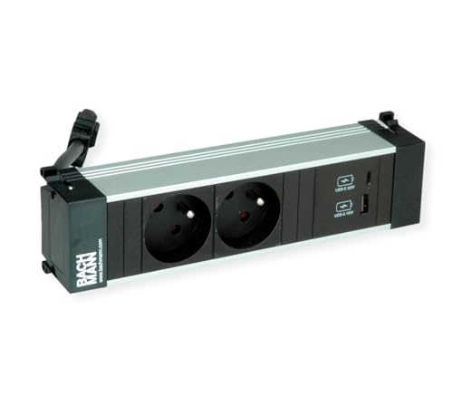 BACHMANN Power Frame S 2xUTE 1xUSB A/C 22W 0.2m GST18