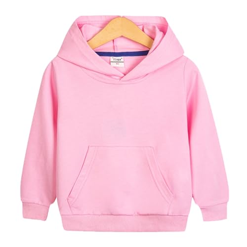 Toddler Girl Cotton Sport Hoodies Long Sleeve Thin Sweatshirts with Front Pocket High Elastic Solid Casual Top4