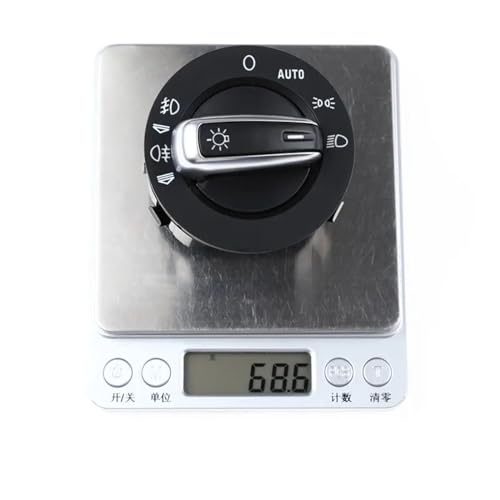Interrupteur phare chrome 4F1941531E commande antibrouillard et bouton éclairage auto - 6
