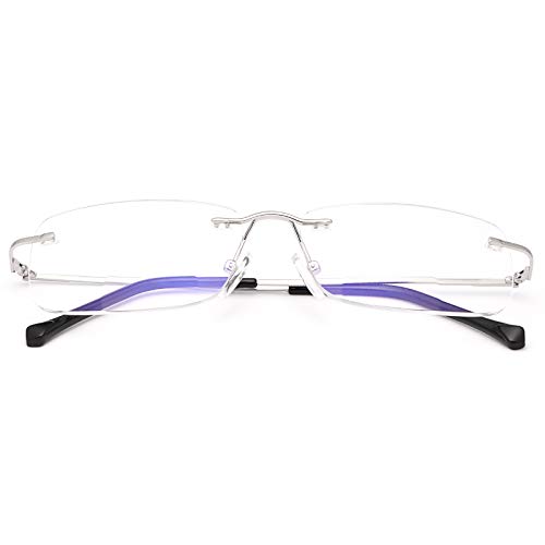 Encuentra la mejor selección de Gafas cerca del mes. 34 LJIMI Bifocales Gafas de Lectura Sin Montura para Hombres y Mujeres Unisex Lejos Cerca de Anti Azul Aumento Gafas Presbiópicas Superligeras Bloqueo de luz azul Presbicia Vision...