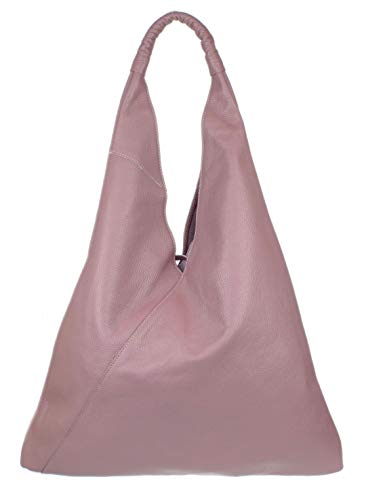 Image of Girly HandBags V Shape Genuine Top Handle Bag