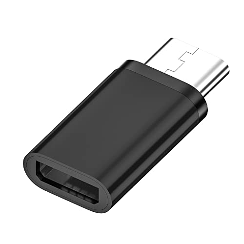 Adaptateur gionar Tpye - C à USB, Transfert de données par c âble de Chargeur de Prise de Type C, convertisseur Apple, Samsung Galaxy (Noir) Cover