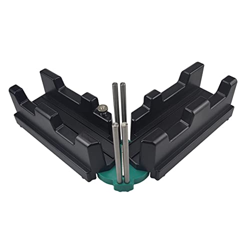 2-en-1 Mitre Medición Herramienta de corte, medición ángulo precisión Herramienta medición de inglete Sierra Transportador inglete Calibre Herramienta para trabajar madera Herramienta para mejoras