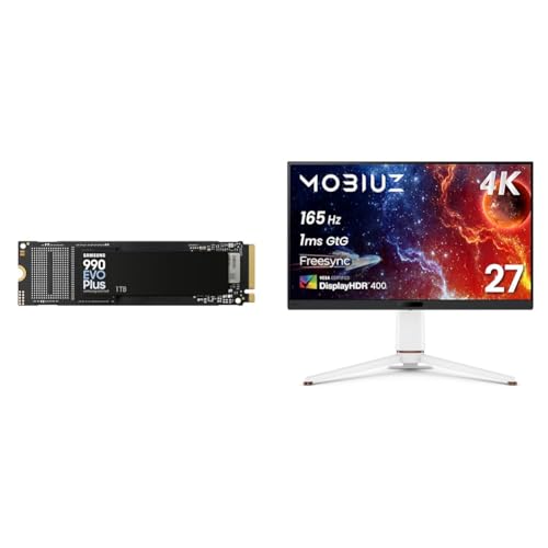 Samsung 990 EVO Plus 1TB PCIe Gen 4.0 ×4 NVMe M.2 (2280) TLC NAND ő 7,150MB/b  SSD MZ-V9S1T0B-IT/EC Kۏؕi+xL[Wp BenQ MO