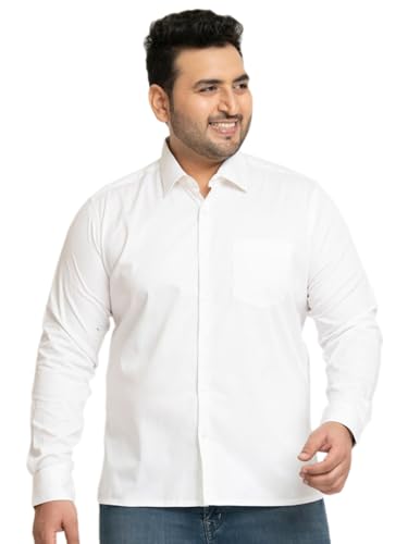 Image of ELYYORK Shirt for Men Plus Size||Shirt for Men Plus Size 4XL||6XL Shirts for Men Plus Size||Plus Shirts for Men||Plus Size Shirts for Men Full Sleeve|| Formal Shirt for Men||CB-PLS-01
