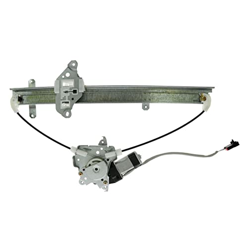 Image of TRQ Front Right Power Window Regulator & Motor Assembly Passenger Side Compatible with 1998-2004 Nissan Frontier 2000-2004 Xterra NI1351121