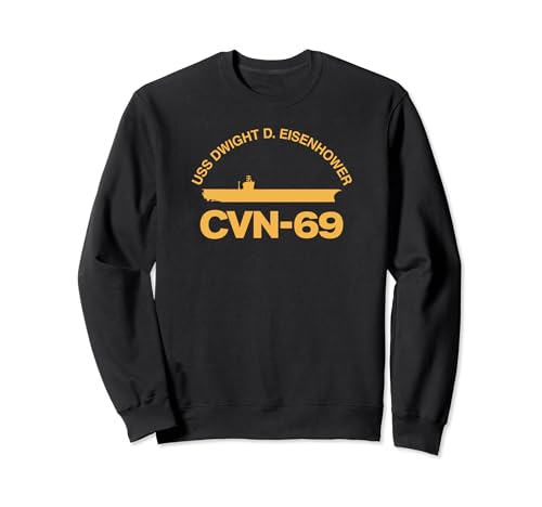 US Aircraft Carrier CVN-69 USS Dwight D. Eisenhower Sudadera