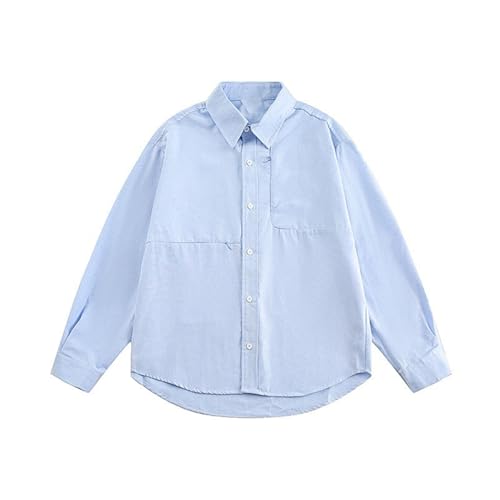 Chemise à Revers d'automne pour Hommes Style Rétro Décontracté