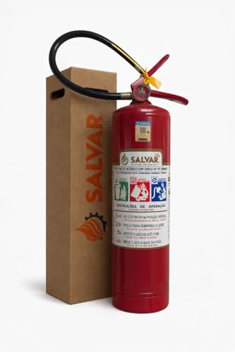 Extintor de Incêndio ABC 6 Kg, Validade 5 Ano + Placa